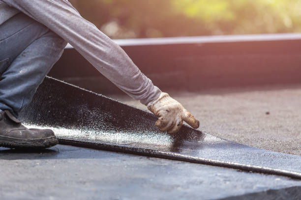 Professional Crawl Space Encapsulation technician working in New Lexington, OH